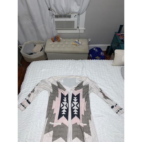 Women’s Aztec Open Front Tribal Print Cardigan Size 2XL - Picture 8 of 8